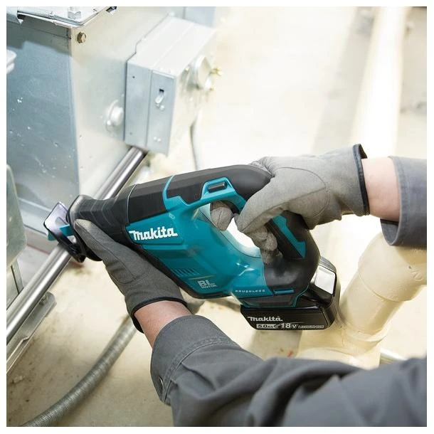 Makita DJR188RTJ Akumuliatorinis tiesinis pjūklas, 18 V, 2x5,0Ah Li-ion, BRUSHLESS
