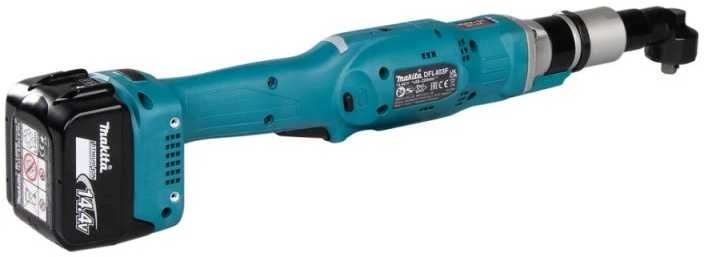 Makita DFL403FZ Akumuliatorinis kampinis suktuvas 14,4V; 50-220 min-1; 25,0-40,0Nm, 3/8", Be akumuliatorių ir kroviklio!