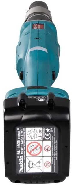 Makita DFL403FZ Akumuliatorinis kampinis suktuvas 14,4V; 50-220 min-1; 25,0-40,0Nm, 3/8", Be akumuliatorių ir kroviklio!