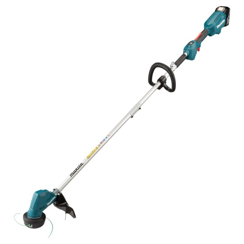 Makita DUR192LRT Akumuliatorinė žoliapjovė/trimeris, 18 V, 1x 5,0Ah, DC18RC, Li-ion, BL-motor,