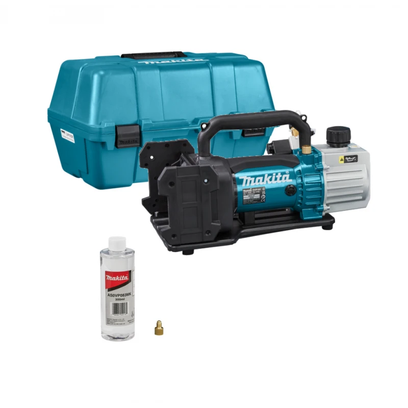Makita DVP181ZK Akumuliatorinis vakuuminis siurblys, 18V, 113 L/min, 3 Pa, Be akumuliatorių ir kroviklio!