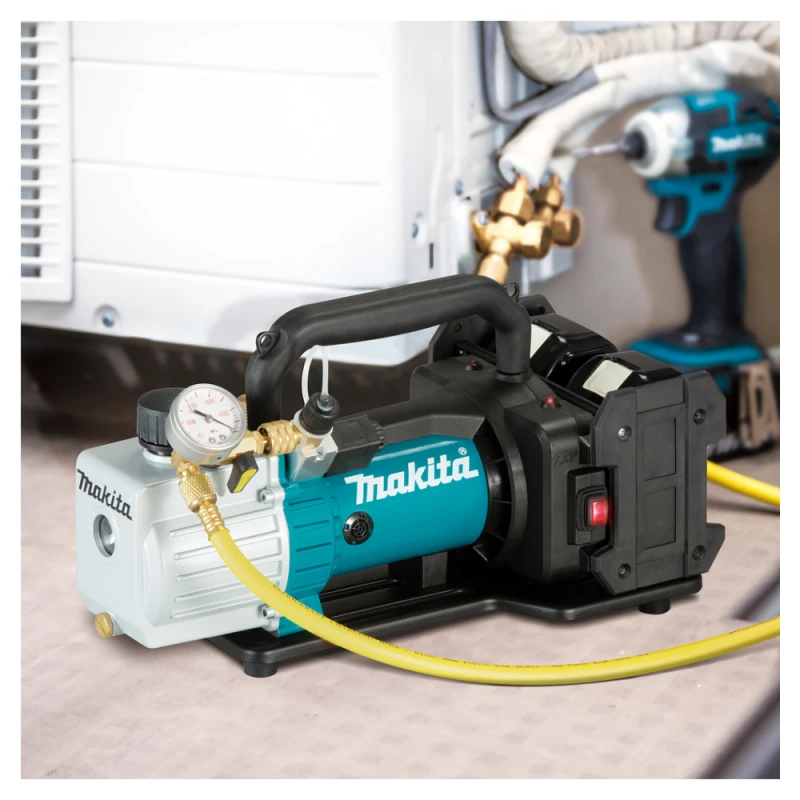 Makita DVP181ZK Akumuliatorinis vakuuminis siurblys, 18V, 113 L/min, 3 Pa, Be akumuliatorių ir kroviklio!