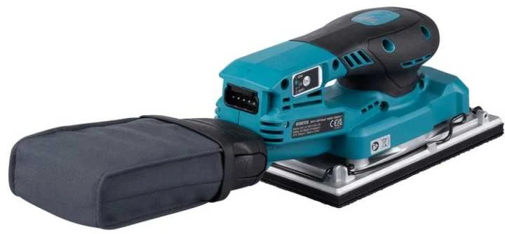 Makita BO007CGZ Akumuliatorinis vibracinis šlifuoklis XGT 40V, 80X130mm, ø2mm, AWS (be AWS lusto), Be akumuliatorių ir kroviklio!