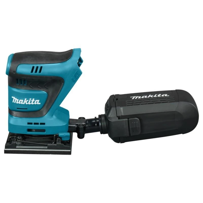 MAKITA akumuliatorinis ekscentrinis šlifuoklis DBO480Z 18V 93x185mm be akumuliatoriaus ir kroviklio