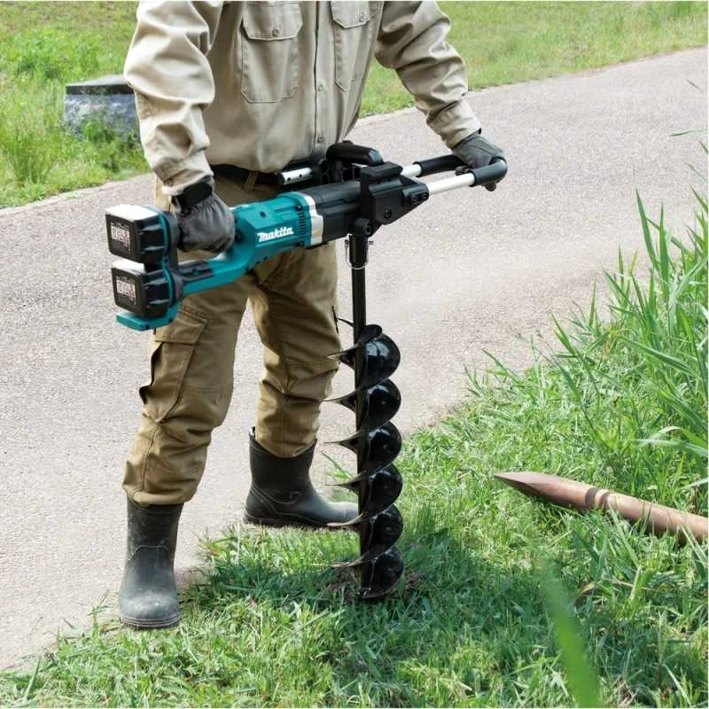 Makita DDG461Z akumuliatorinis įžeminimo grąžtas 2X18V ličio jonų, BL variklis, 2 greičiai, maks. 200 mm, tiesiogiai pritvirtintas grąžto antgalis, be akumuliatoriaus ir krovikli