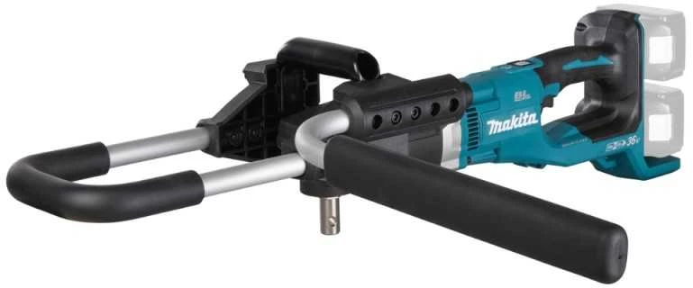 Makita DDG461Z akumuliatorinis įžeminimo grąžtas 2X18V ličio jonų, BL variklis, 2 greičiai, maks. 200 mm, tiesiogiai pritvirtintas grąžto antgalis, be akumuliatoriaus ir krovikli