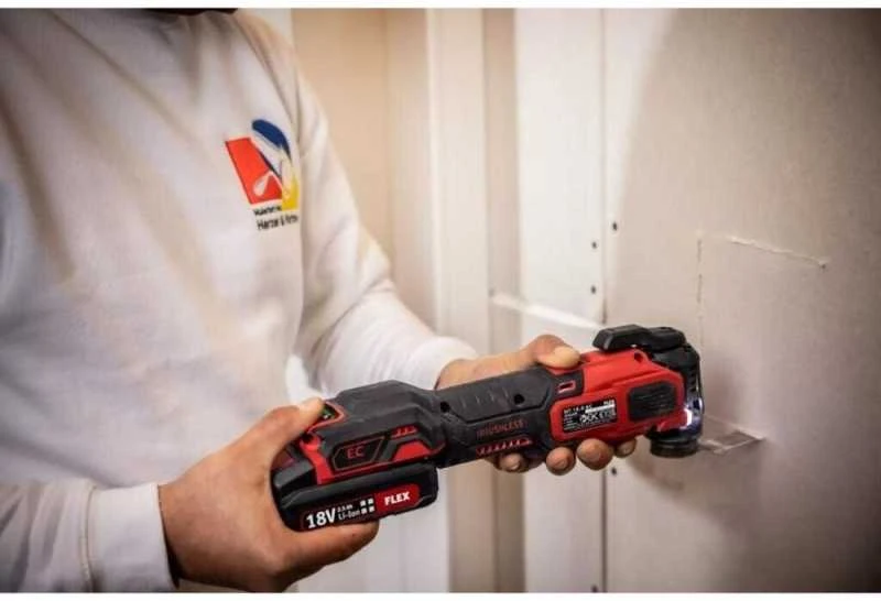 Akumuliatorinių įrankių rinkinys FLEX DD LD+MT 18-ECT