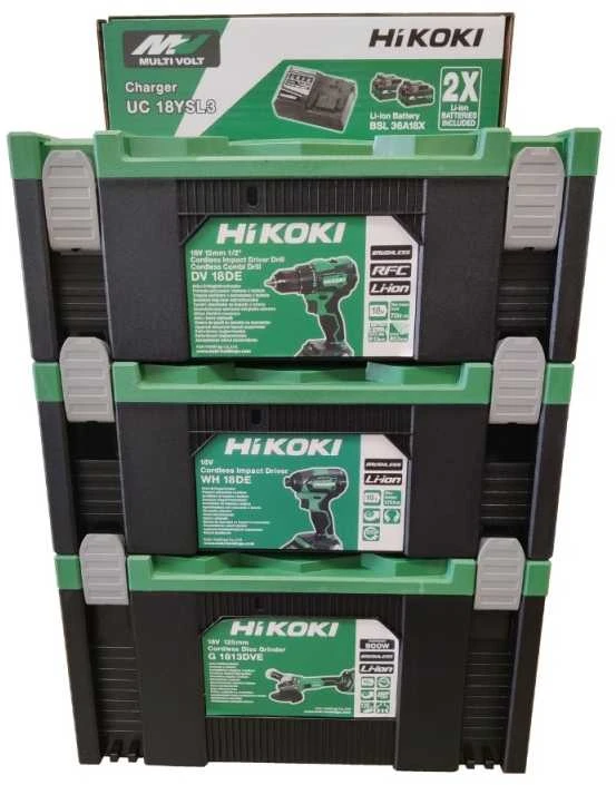 Akumuliatorinių įrankių rinkinys HiKOKI KC18MV005+