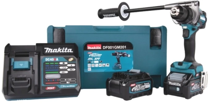 Akumuliatorinių įrankių rinkinys MAKITA DK003GM+