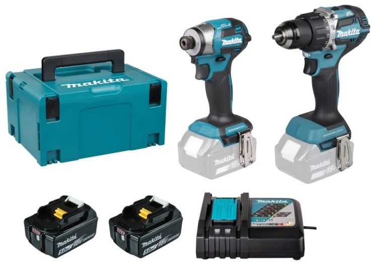 Akumuliatorinių įrankių rinkinys MAKITA DLX2574TJ