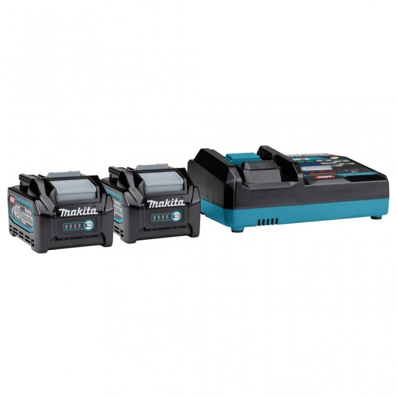 Makita 40V akumuliatorių komplektas su įkrovikliu