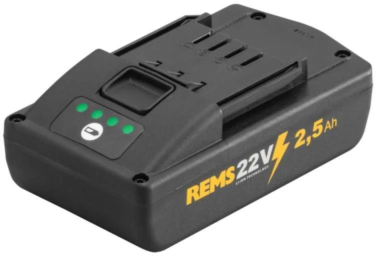 REMS 21,6V akumuliatorius su įkrovos indikatoriumi