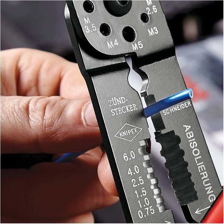 Antgalių presavimo replės KNIPEX 9721215