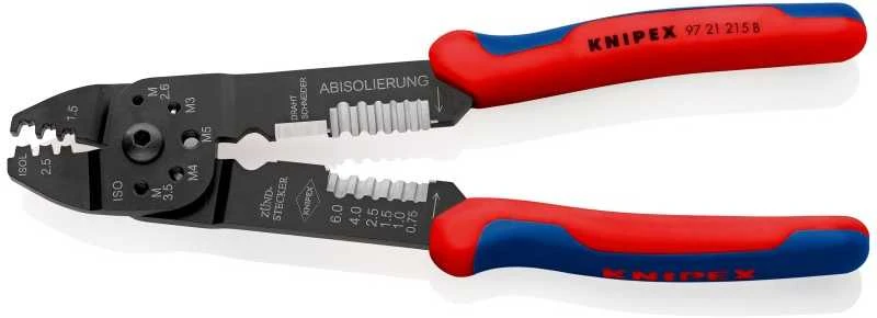 Antgalių presavimo replės KNIPEX 9721215B