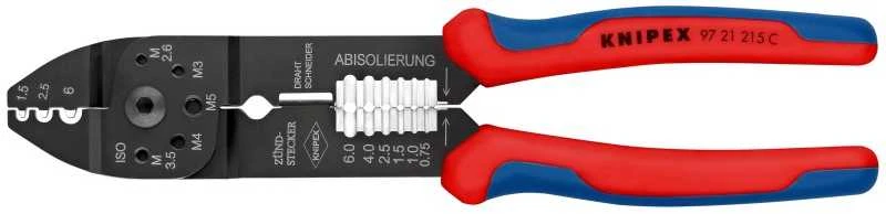 Antgalių presavimo replės KNIPEX 9721215C