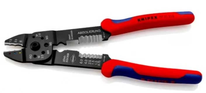Antgalių presavimo replės KNIPEX 9721215SB