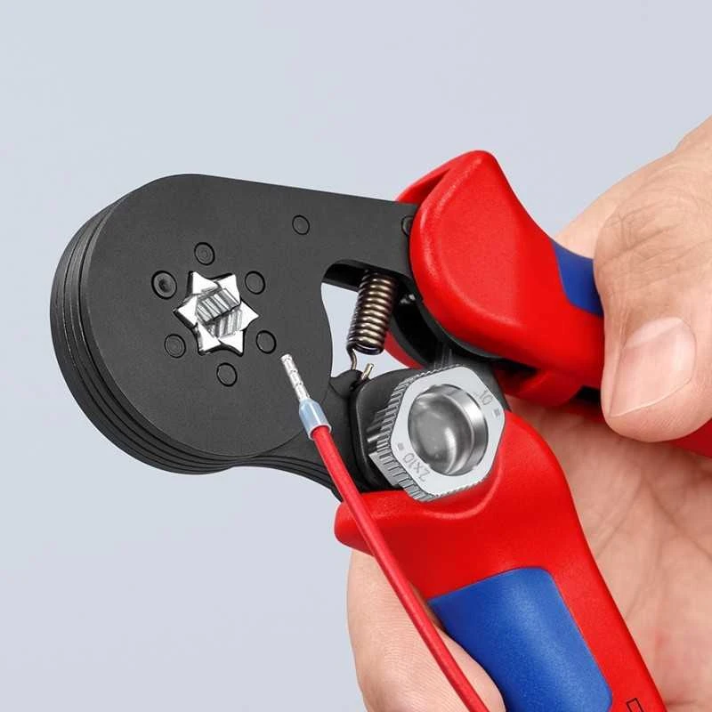 Antgalių užspaudimo replės su savaiminiu susireguliavimu KNIPEX 975314