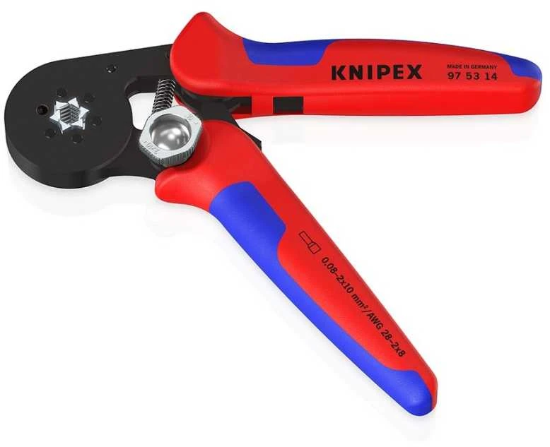 Antgalių užspaudimo replės su savaiminiu susireguliavimu KNIPEX 975314