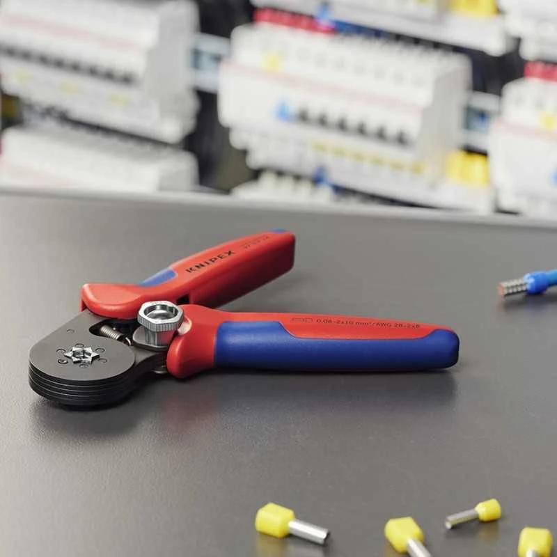 Antgalių užspaudimo replės su savaiminiu susireguliavimu KNIPEX 975314