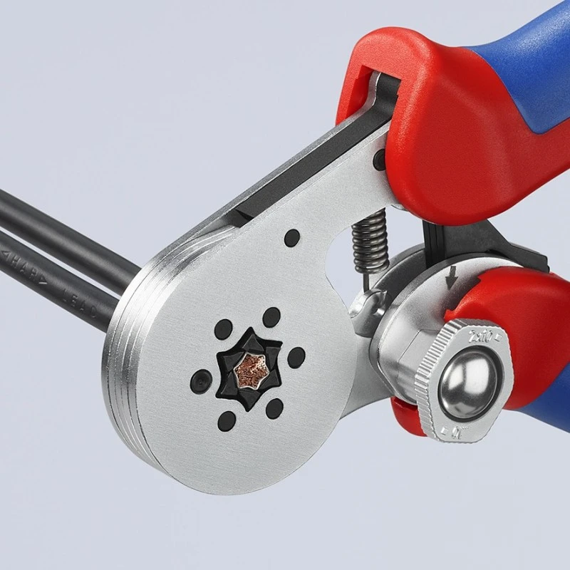 Antgalių užspaudimo replės su savaiminiu susireguliavimu KNIPEX 975514