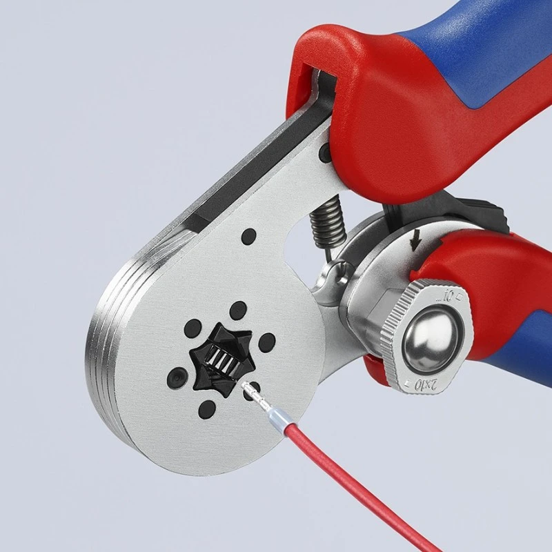 Antgalių užspaudimo replės su savaiminiu susireguliavimu KNIPEX 975514