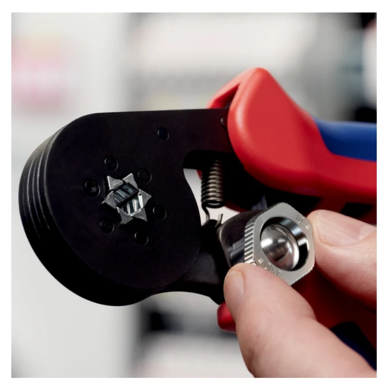 Antgalių užspaudimo replės su savaiminiu susireguliavimu KNIPEX 975314