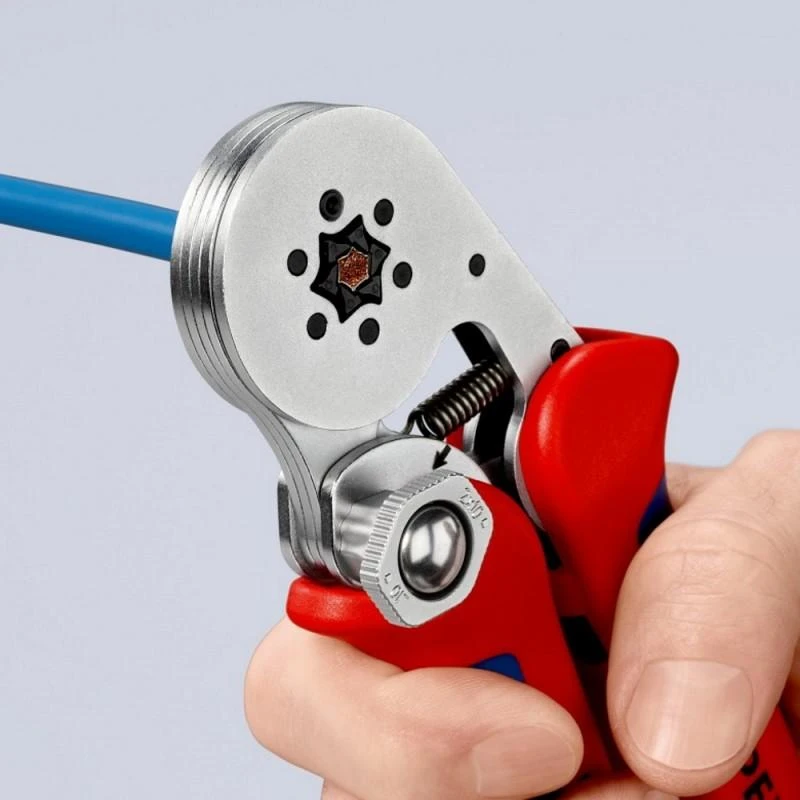 Antgalių užspaudimo replės su savaiminiu susireguliavimu KNIPEX 975514