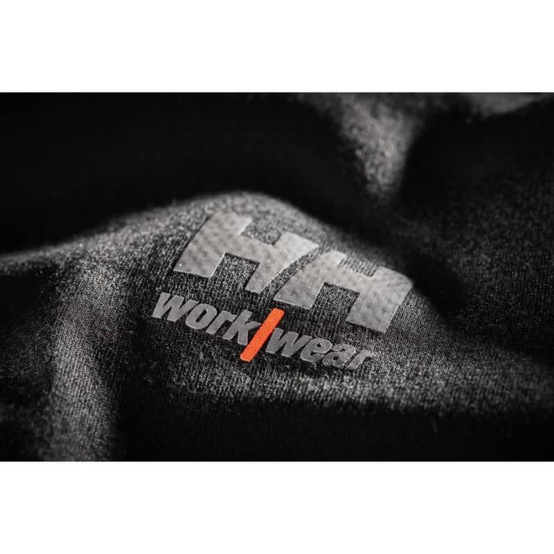 Apatiniai marškinėliai HELLY HANSEN Lifa Merino Crewneck, juodi 2XL