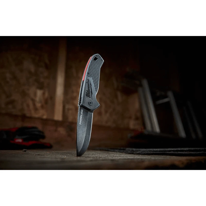 Milwaukee Accessories Atlenkiamas peilis MILWAUKEE Hardline, juodas