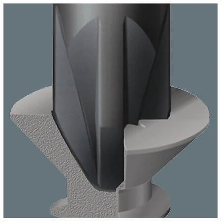 Atsuktuvas elektronikai WERA 2050 PH0x60mm