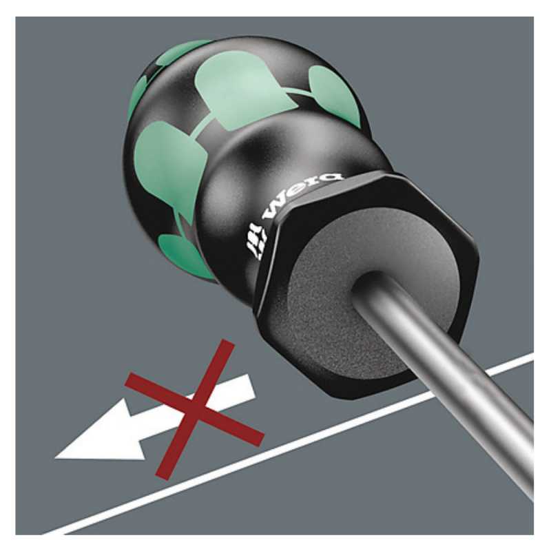 Atsuktuvas WERA 395 HO SW, 10mm