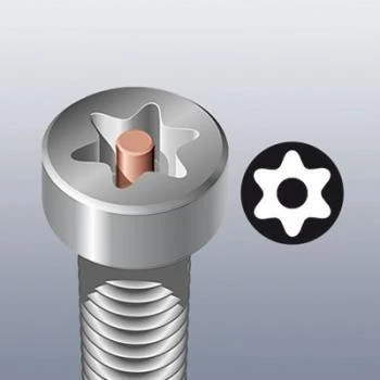 Atsuktuvo antgalis TORX WERA BO 867/1Z TX 20x25mm