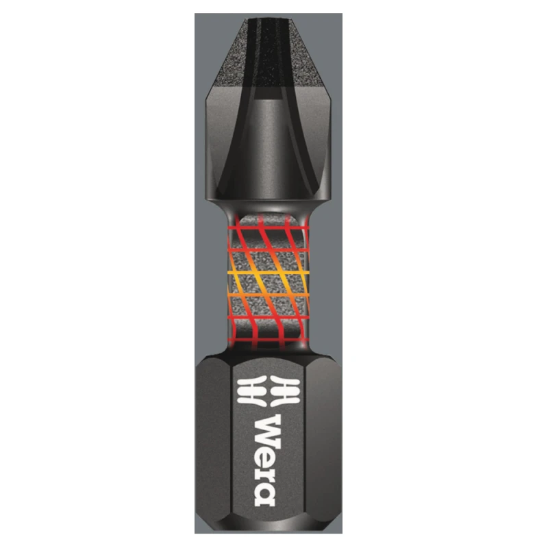 Atsuktuvo antgalis WERA 851/1 IMP DC PH2x25, 10vnt.