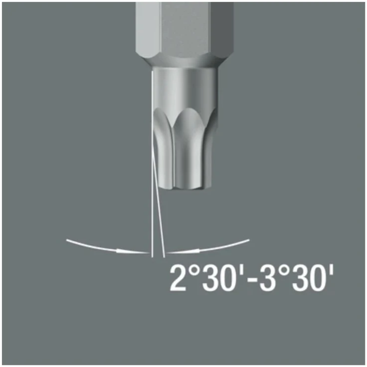 Atsuktuvo antgalis WERA 867/1 Z TORX W TX15x25mm