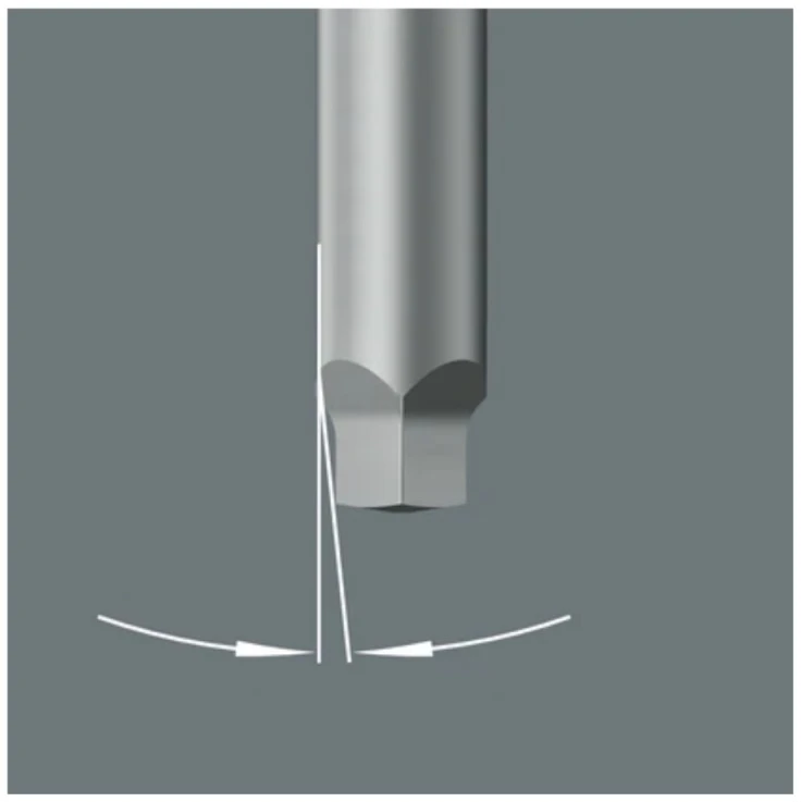 Atsuktuvo antgalis WERA 868/4 3x50mm
