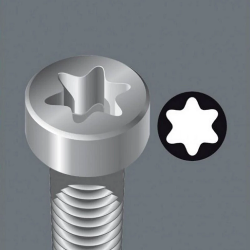 Atsuktuvo antgalis WERA Torx 867/00 Z TX8 50mm