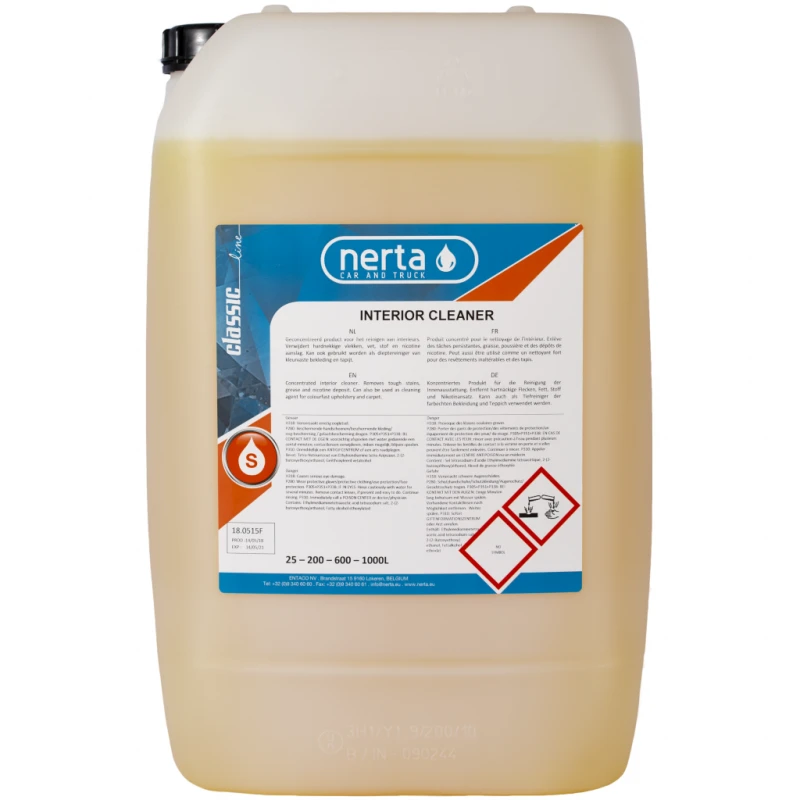 Automobilių salonų šampūnas NERTA Interior Cleaner, 5L
