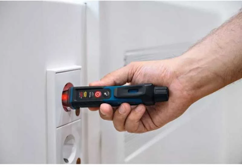 Bosch GVD 1000-17 Bekontaktis įtampos test.