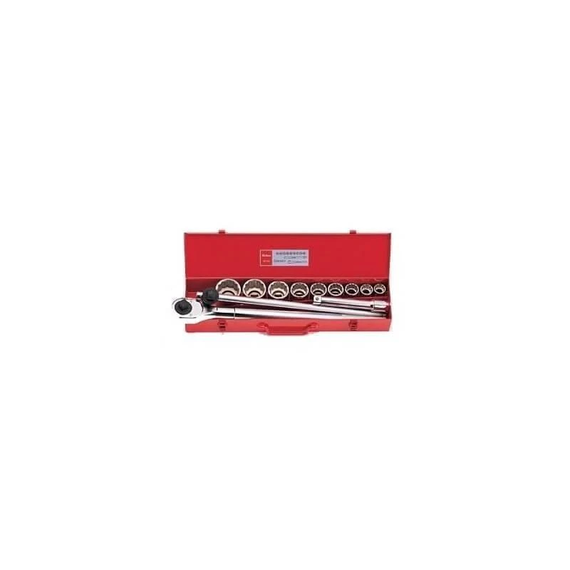 Daugiakampių galvučių rinkinys 3/4" 22-50mm KOKEN