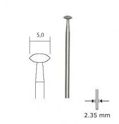 Grąžtas Deimantinė šlifavimo freza 5.0 mm PROXXON