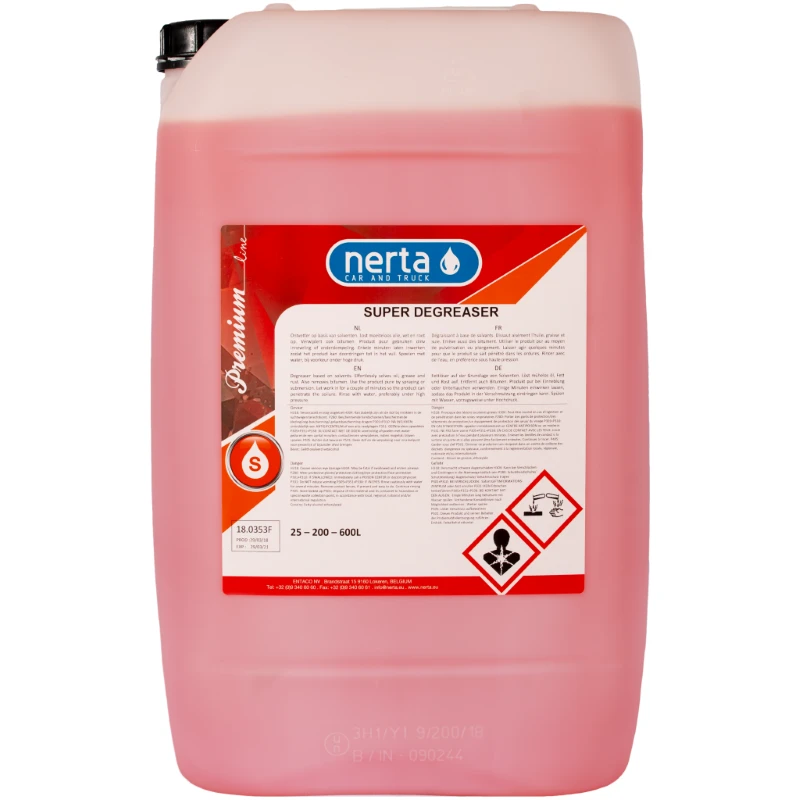 Dervų, smalų valiklis SUPER DEGREASER NERTA 5 L