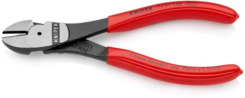 Didelės svertinės jėgos kirpimo replės KNIPEX 7401160