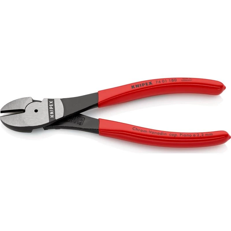Didelės svertinės jėgos kirpimo replės KNIPEX 7401180