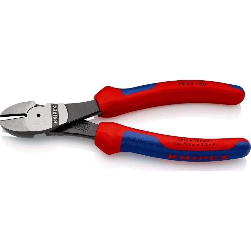 Žnyplės šoninio kirpimo 180mm, Power, Knipex