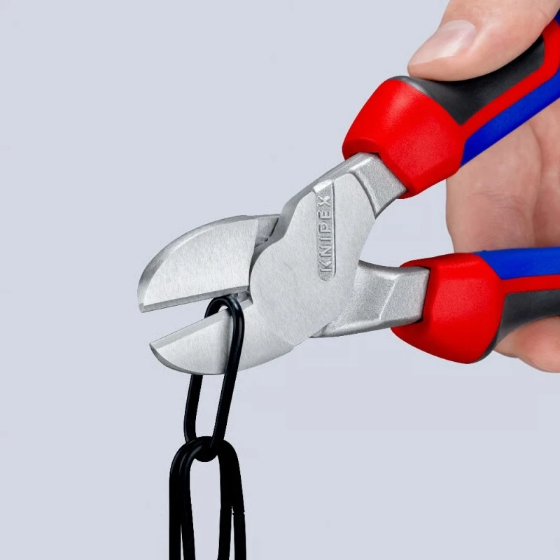 Didelės svertinės jėgos šoninio kirpimo replės KNIPEX 250mm