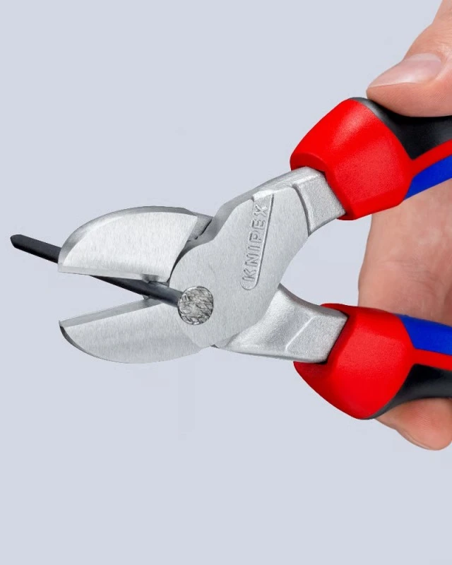 Didelės svertinės jėgos šoninio kirpimo replės KNIPEX 250mm