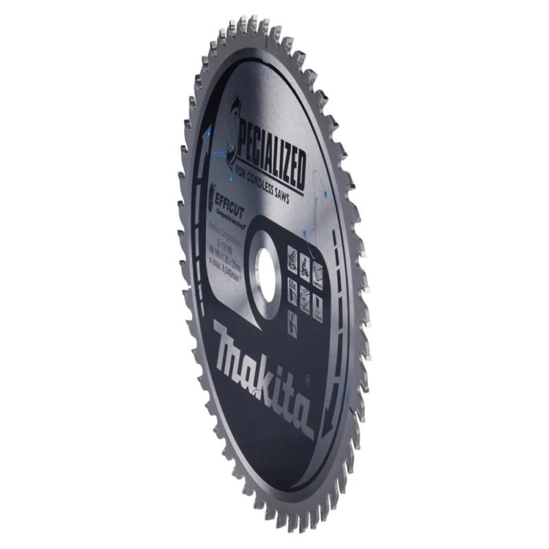 Makita T.C.T. pjūklas 190X1.85X20mm 8° T50 EFFICUT klijuotoms plokštėms E-12186