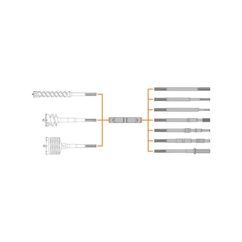 Grąžtas Domas Adapteris DREBO DreConnect 6700