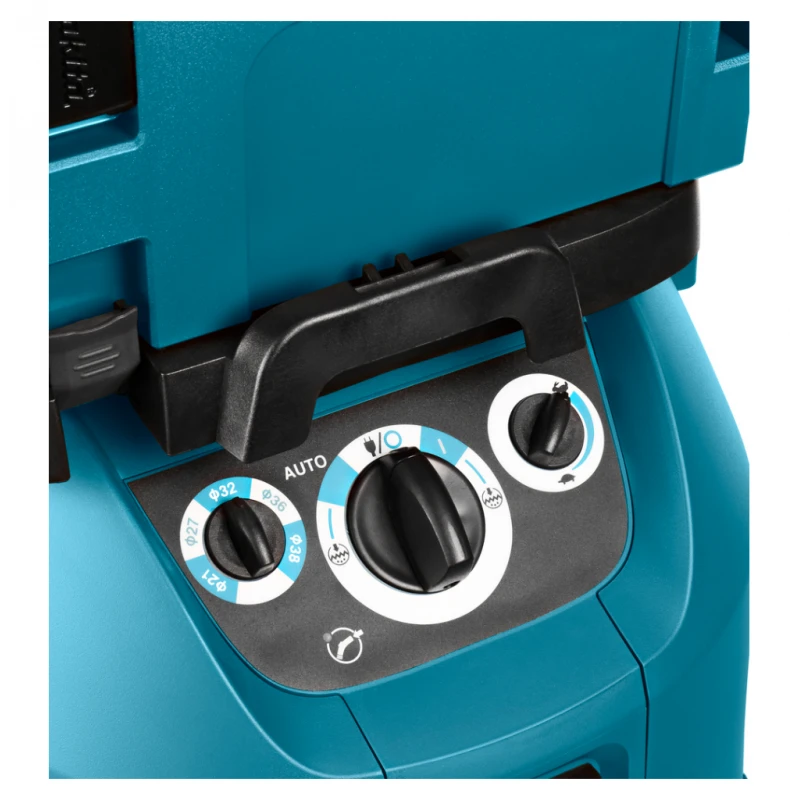 Makita dulkių siurblys (šlapiai/sausai) VC4210M, 1200 W, 42 l, 250mbar, darbo prietaiso įjungimas iki 2400 W