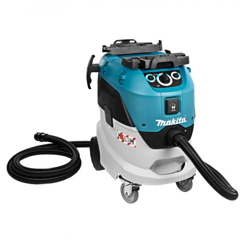 Makita dulkių siurblys (šlapiai/sausai) VC4210M, 1200 W, 42 l, 250mbar, darbo prietaiso įjungimas iki 2400 W
